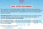 Bingöl’de eğitime 1 gün ara verildi