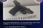 Bingöl’de tabanca ele geçirildi