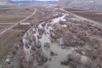 Bir dönem tamamen kuruyan nehir, yeniden coştu
