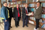 Bir ömrün bilgisi raflarda: Kürkçüoğlu’ndan 800 kitaplık bağış