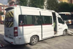 Biri işçi servisi toplam 4 aracın karıştığı kazada 9 kişi yaralandı