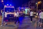 Bisiklet ile motosiklet çarpıştı: 2 kişi yaralandı