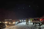 Bitlis-Baykan yolu ulaşıma kapandı, 3 saat sonra kontrollü açıldı
