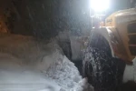 Bitlis-Hizan karayolunda çığ: Ulaşım kontrollü olarak sağlanıyor