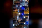 Bitlis Spor kutlamalarında ambulansa yol açan vatandaş takdir topladı