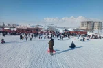 Bitlis’te kayak merkezine yoğun ilgi