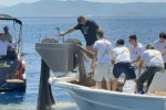 Bodrum’da 2 bin metrekare hayalet ağ temizlendi, binlerce yavru balık doğaya bırakıldı 
