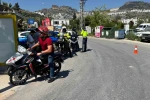 Bodrum’da abartı egzozlu motosiklete 28 bin 937 lira ceza 
