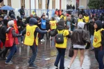 Bolu’da 1 Mayıs yağmur altında halaylarla kutlandı