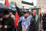 Bolu’da İsrail’in Küresel Sumud Filosu’na saldırısı protesto edildi
