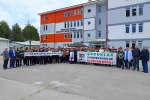 Bolu’da lise öğrencilerinden Filistin’e destek