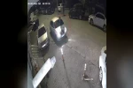 Bolu’da otomobilin kaputunda yolculuk kamerada