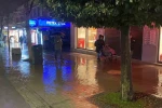 Bolu’da sağanak yağış etkili oluyor