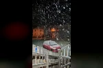 Bolu’nun yüksek kesimlerine kar yağdı