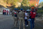 Böyle tatbikat görülmedi: Rollerine kendilerini kaptırıp bağırmaya başladılar
