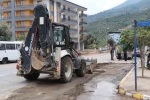 Bozdoğan’da yağışın izleri siliniyor 