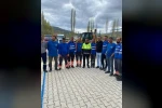 Bozkır'da saha çalışanlarına güvenli trafik eğitimi