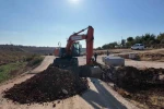 Bozova’da deforme olan yol yenileniyor