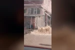 Bozüyük’te sağanak sele yol açtı: Yollar sular altında kaldı