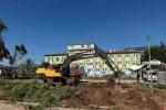 Bozyazı Devlet Hastanesi ek hizmet binası için ilk kazma vuruldu