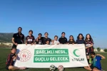 Buharkent’te uyuşturucuyla mücadeleye futbol desteği