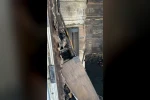 Burdur’da evin balkonunda çıkan yangın korkuttu