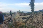 Burdur’da kerpiç ev çöktü: 2 kişi yaralandı, enkaz altındaki büyükbaş hayvan kurtarıldı