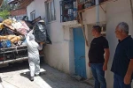 Burdur’da kötü kokunun kaynağı çöp ev çıktı: 3 kamyon atık çıkarıldı