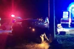 Burdur’da otomobil elektrik direğine çarptı: 1 yaralı