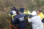 Burdur’da otomobil uçuruma düştü: 1 yaralı 