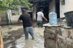 Burdur’da sağanak sonrası bazı evleri su bastı 