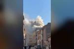 Bursa’da 5 katlı binanın çatısında yangın