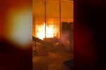 Bursa’da bir palet fabrikasında daha yangın