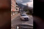 Bursa’da düğün konvoyunda tehlikeli şov