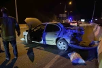 Bursa’da feci kaza: Bariyere çarpıp takla attı, 2 yaralı