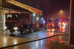 Bursa’da mobilya fabrikası yangını