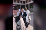 Bursa’da motosikletli düğün konvoyu