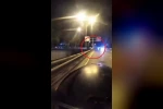 Bursa’da otomobil bariyerlere çarpıp böyle takla attı...Feci kaza kask kamerasında