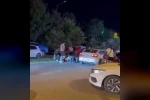 Bursa’da yol verme tartışması kavgaya dönüştü: O anlar kamerada