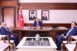 Büyükşehir Belediye Meclisi toplantısı öncesi Vali Canbolat, AK Parti ve CHP İl Başkanlarını ağırladı