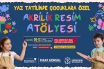 Büyükşehir’den çocuklara yaz tatilinde sanat desteği