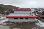 Büyükşehirin bölgede etkin rol üstlenecek itfaiye grup amirliği binası, açılışa gün sayıyor