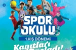 Büyükşehir’in spor okulunda 1. kış dönemi kayıtları başladı