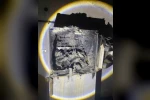 Buzdolabı bomba gibi patladı