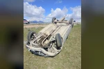 Çaldıran’da otomobil takla attı: 2 yaralı