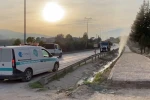 Çalışmalar sırasında patlayan doğal gaz borusu tedirgin etti