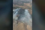 Çanakkale’de bozuk orman sahasında çıkan yangın kontrol altına alındı