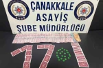 Çanakkale’de çeşitli suçlardan aranan 20 şüpheli yakalandı