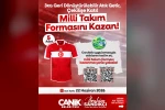 Canik’te atık getirene milli takım forması