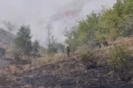 Çankırı’da çıkan arazi yangını söndürüldü
